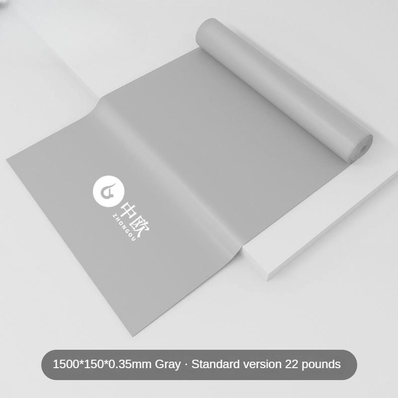 Натяжной трос, цветной лист сопротивления, мужская и женская прочность, 1,5 метра, эластичная лента, темно-синяя, лист для йоги, натяжная лента TPE