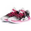 Nike Баскетбольные кроссовки Hyperdunk X Мужские Низкие Черно-розовые AR0465-100(Команда628-)