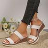 New Women's Sandals Women Heels Sandals Summer Shoes Woman Wedges Chaussures Femme Block Heeled Slippers Summer Footwear Female
