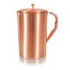 Простой матовый медный кувшин с латунной ручкой 1500 мл Посуда Хранение Подача воды Подарок Аюрведа Йога