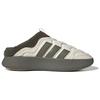 adidas Adipuff Износостойкие Низкие Повседневные Кроссовки Унисекс Белый Зеленый JR0062