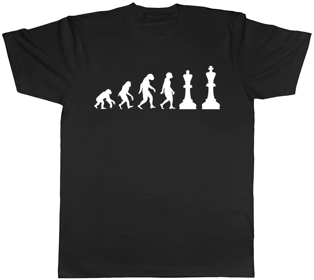 Evolution of Chess Mens Ladies Womens T-Shirt