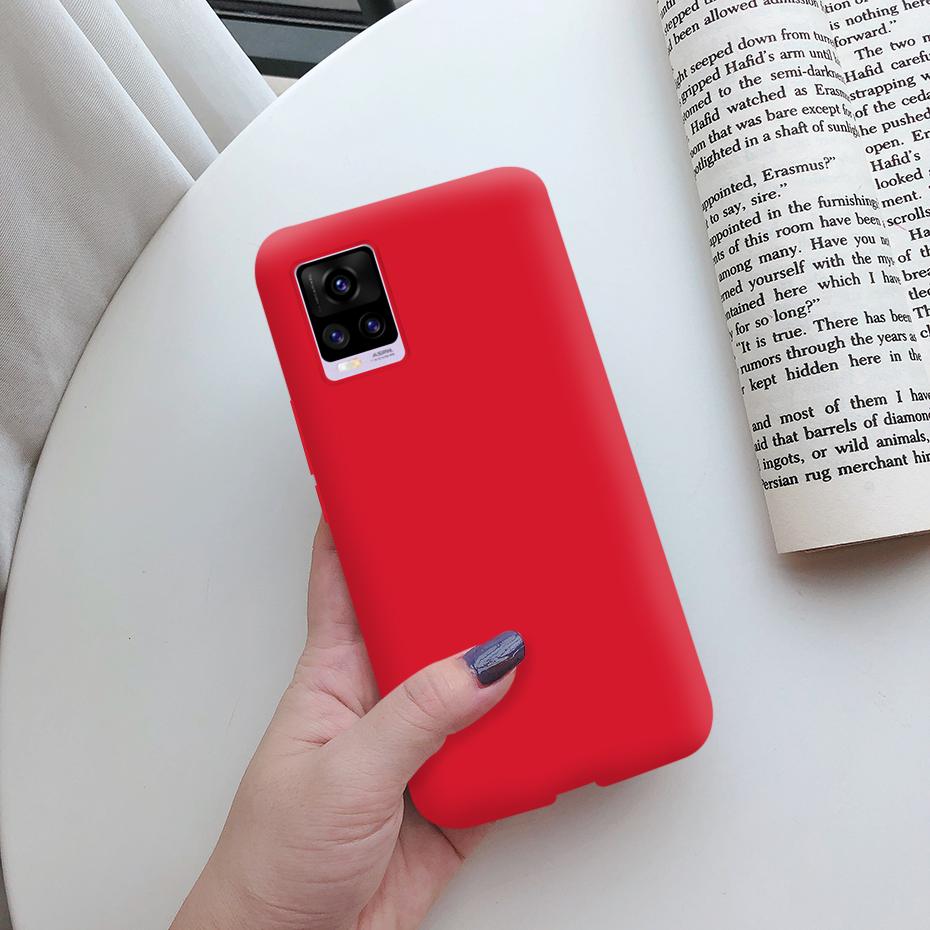 Phone Case For Vivo V20 SE V20 Pro Slim Silicone Case Candy Soft Back Cover Fo VivoV20 VivoV20SE V20SE V 20 V20Pro 6.44" Bumper