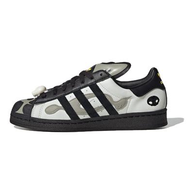 ОФФГОД:TATE x Superstar 82 Orbit Grey Core Black Yellow Унисекс Кроссовки JQ8778