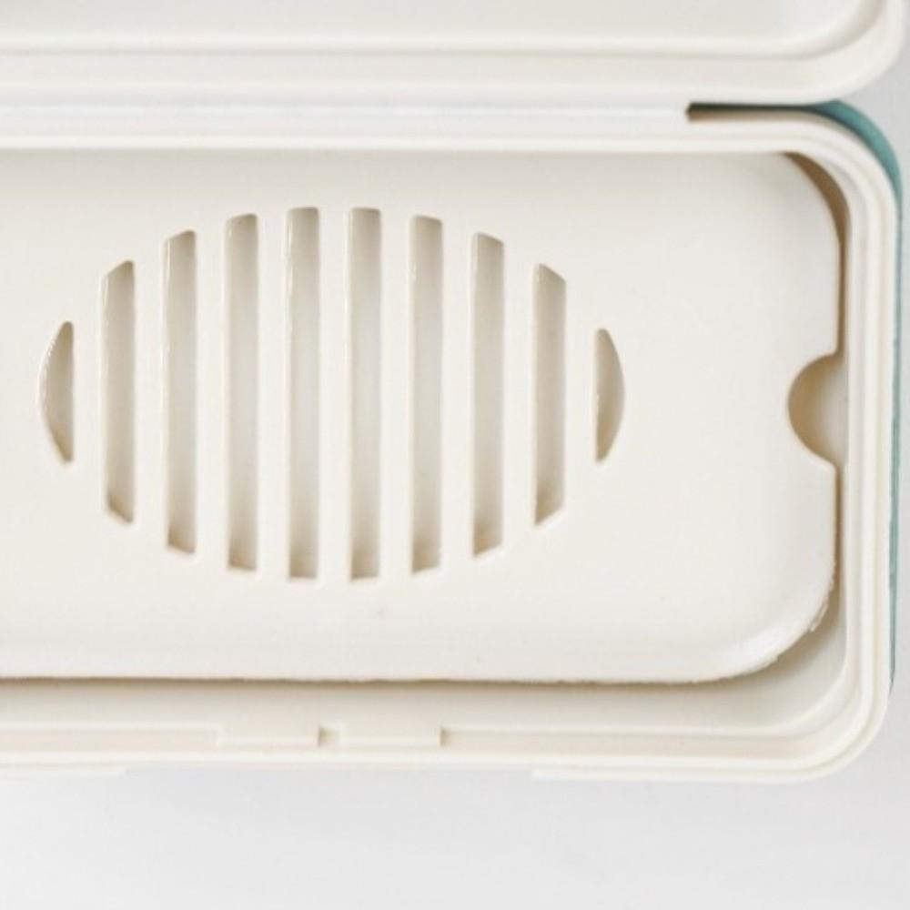 Thickened Travel Soap Dish Waterproof Soap Case Portable Plastic Soap Box  Dormitory