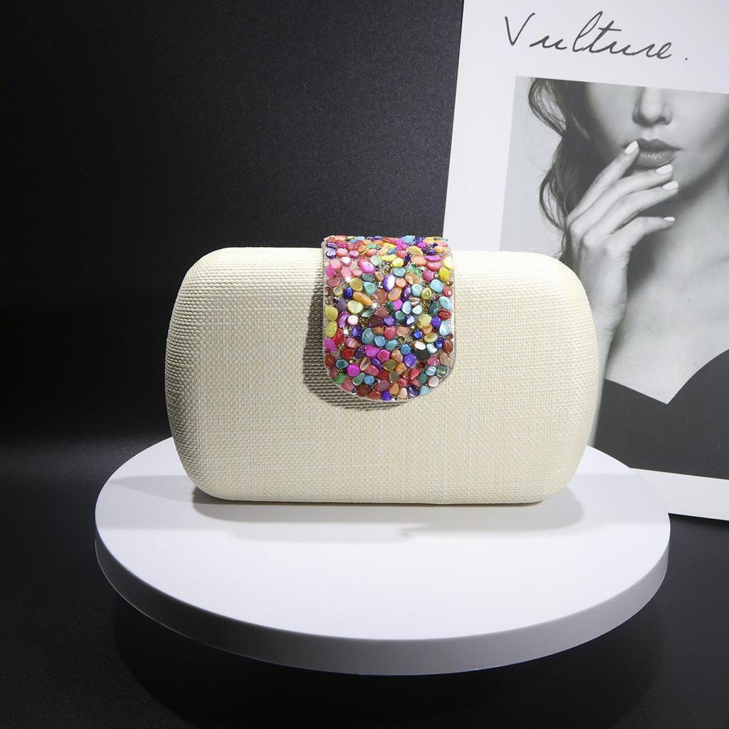 Элегантный плетеный клатч-цепочка - стильная, универсальная вечерняя сумочка