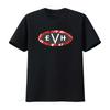 Ограниченная серия Мужская футболка Wolfgang Logo в стиле EVH Черная L S 5XL Стильный принт для фанатов рока винтажная Стирка