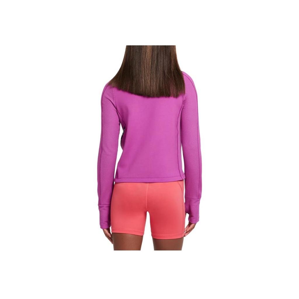 Nike Therma-FIT Pro Kids Solid Color Long Sleeve Kids Tops Hot-Purple HF4682-518