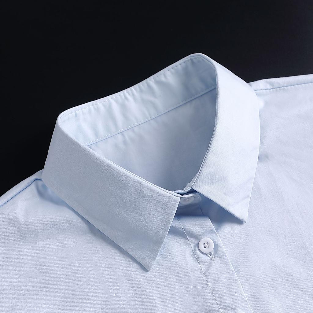 Women False Collar for Mens Business Formal Shirt Detachable Collar Button Down Fake Collar White Blue Pink Neck Collar
