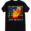 Radiohead In Rainbows Новая черная футболка