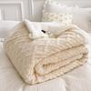 Luxury Milk Plush Multi -Function Blankets &Duvet Cover Warm Soft Double -Sided Plush Throw Blanket Sofa Cover Bedspread On The Bed