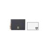 Daks Black Color Block Charm Card Wallet Dcwa1e012