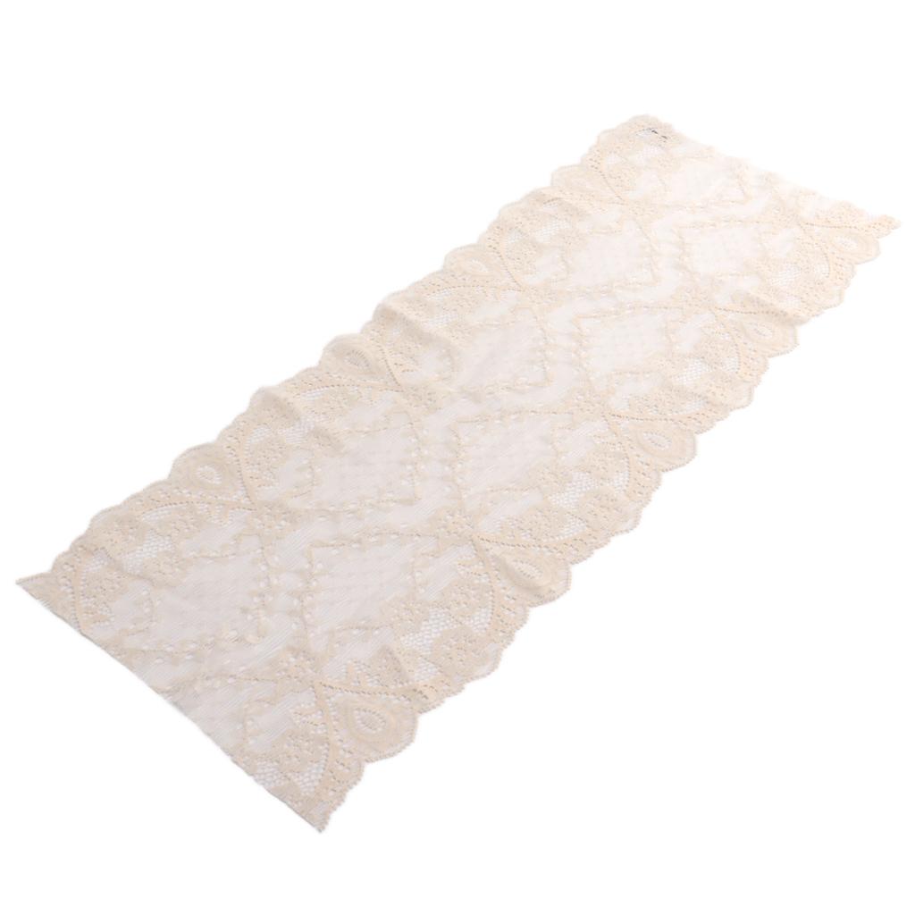 10 Yards Wide Lace Trim Elastic Flexible Soft Comfortable Skin Friendly Washable Garment