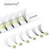 4D Short Stem Premade Russian Volume Fans Eyelash Extensions C/D Curl Faux Mink Lashes Supplies