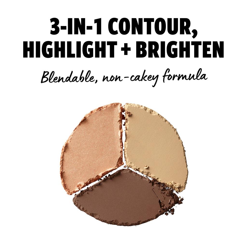 NYX Professional Makeup 3 Steps To Sculpt Face Sculpting Palette 03 Color Medium