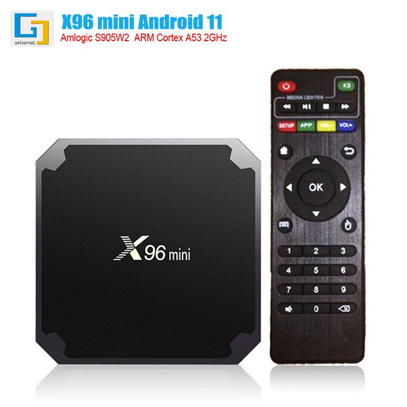 X96 Mini TV Set-Top Box S905W2 2GB/16GB, 5G WiFi Android 11 TV Box