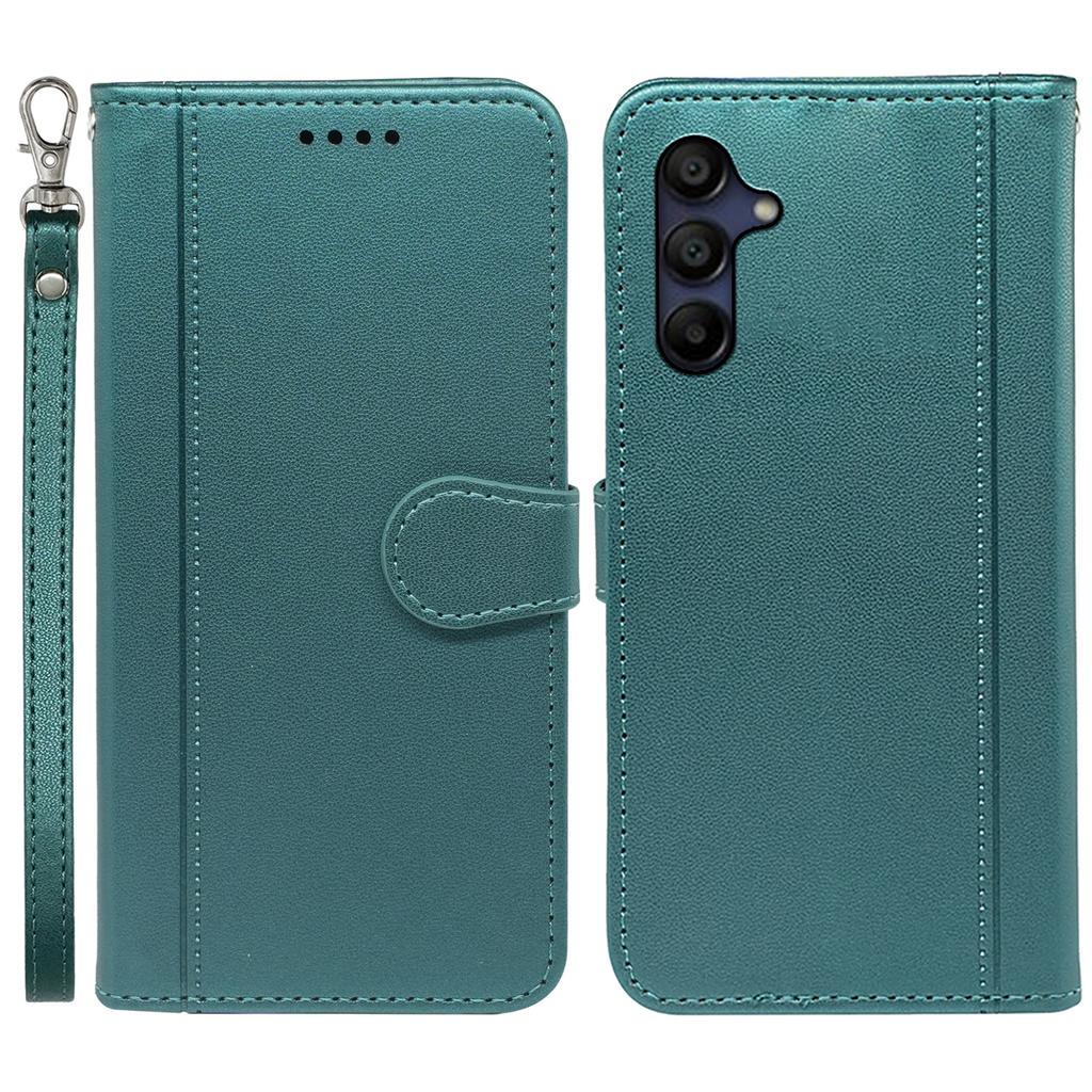For Samsung Galaxy A36 5G/A56 5G Wallet Case Magnetic Snap Leather Phone Cover with Strap