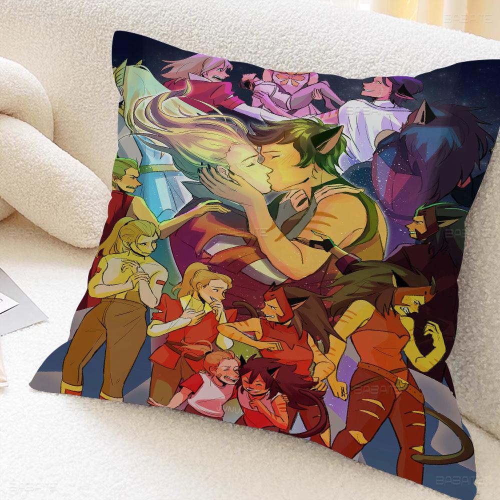 She Ra And The Princesses Of Power Anime Personalized Pillow Cover Kids Bedroom Wild Party Decor Pillowcase Kid Birthday Gift