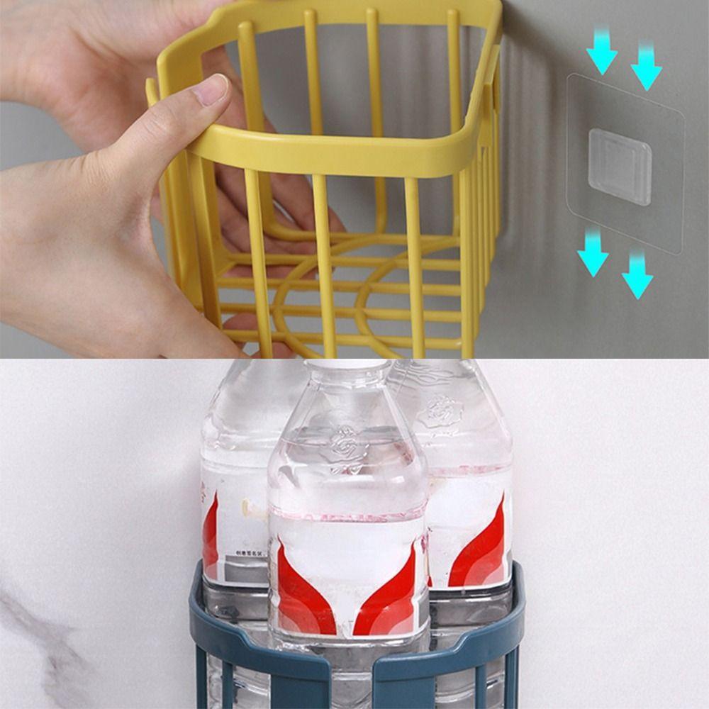 Настенная полка для хранения в ванной комнате и на кухне без сверления, полка для туалетной бумаги, держатель для салфеток, рулонная бумага