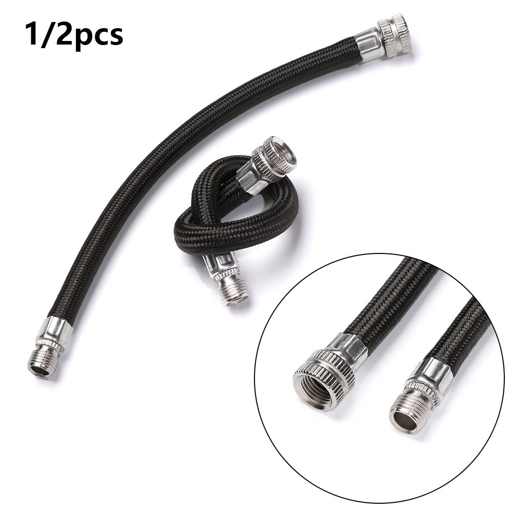 Parts Longer Use150Psi Schrader Bicycle Pumps Pump Extension Hose Bike Hose Adapter Tube Pipe Cord
