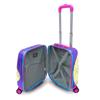 coral high Детский детский чемодан с фиолетовым и розовым рисунком для девочек в стиле аниме 16705