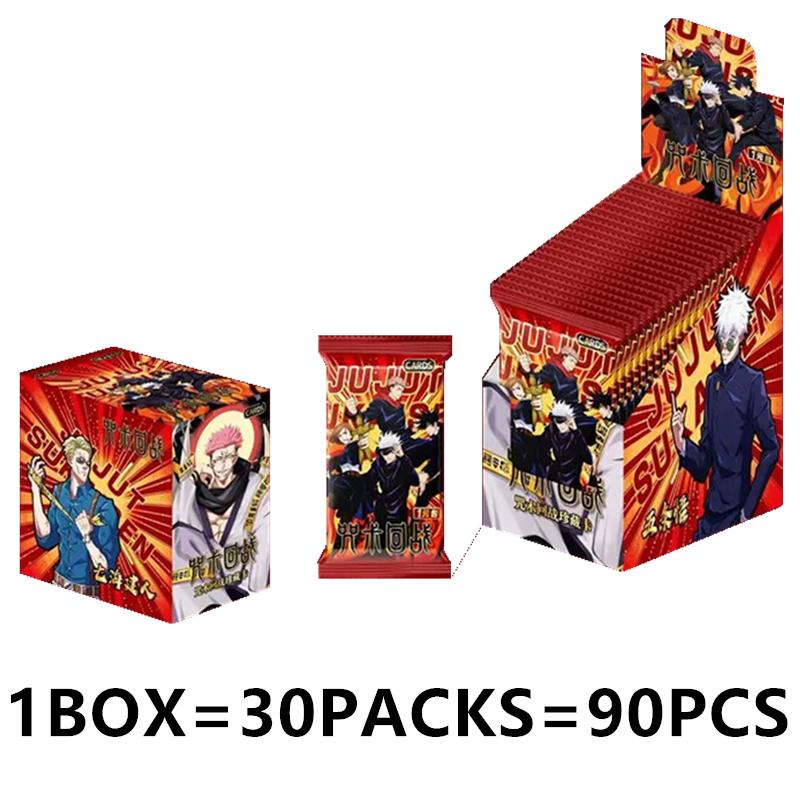 Jujutsu Kaisen Card Warlock Cards Gojo Satoru Fushiguro Megumi Itadori Yuji Cards Anime Peripheral Collection Cards Toy Gift