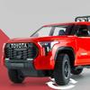 AFM5   1/22 TOYOTA Tundra Pickup Alloy Car Model Diecast Metal Off-Road Vehicle Car Model Sound and Light Collection Childrens Toy Gift