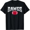 Dawgs Sic Em, Вперед, Псы, Sic'Em, Вперед, Бульдог, Одежда, Мужчины, Женщины, Футболка