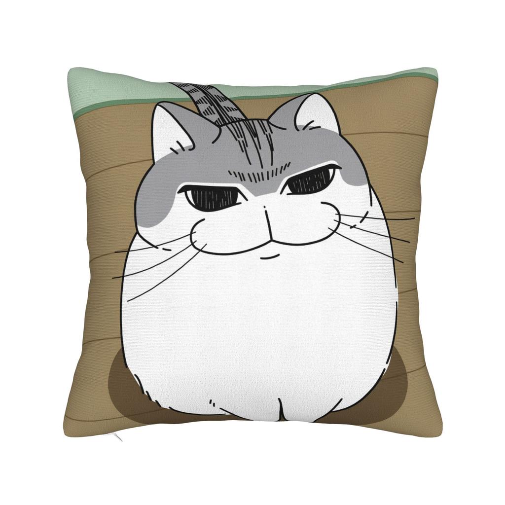 Pillow Cover CChis SSweet HHome Cat Novelty Pillow Case For Sofa Home Decor Pillowcases