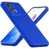 Protective Case - E.F.CONNECTION - for OPPO Reno 8 Pro 5G - Blue Silicone - Flexible - Scratch-resistant