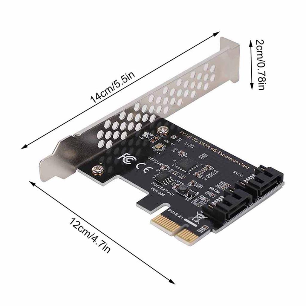 Платы PCI‑E PCI Express to SATA 3.0 2 Port SATA III 6Gbps Платы адаптеров расширения