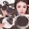 Пудреница-тень для волос Hair Pang Pang, натуральный серо-коричневый, многофункциональная, для контуринга, дымчатая тень, 1 шт., натуральный коричневый