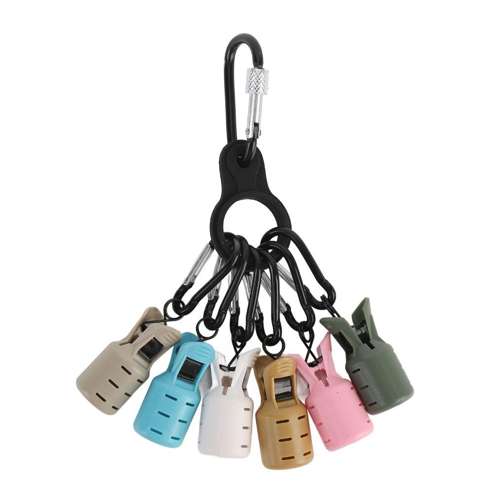 6PCS 4.5*2cm Squid Jig Hook Protector Easy Clip Squid Jig Bait Protector River Fishing