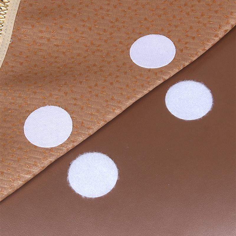 10 шт., прочная самоклеящаяся застежка, наклейки в горошек, клейкая лента с крючками и петлями для простыни, дивана, коврика, ковер, противоскользящие подушечки для коврика