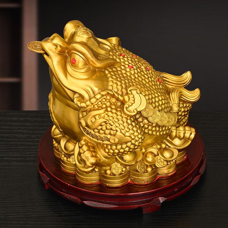 Fengshui Zhaocai Чистая медная золотая жаба украшения привлекают богатство сокровищница золотая жаба гостиная открытие магазина подарок