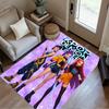 K-pop Demon Squad Carpet Suitable for Study room Bedrooms Hallway Foyer Antislip Carpet Anime Office Decor Wedding Party Gift
