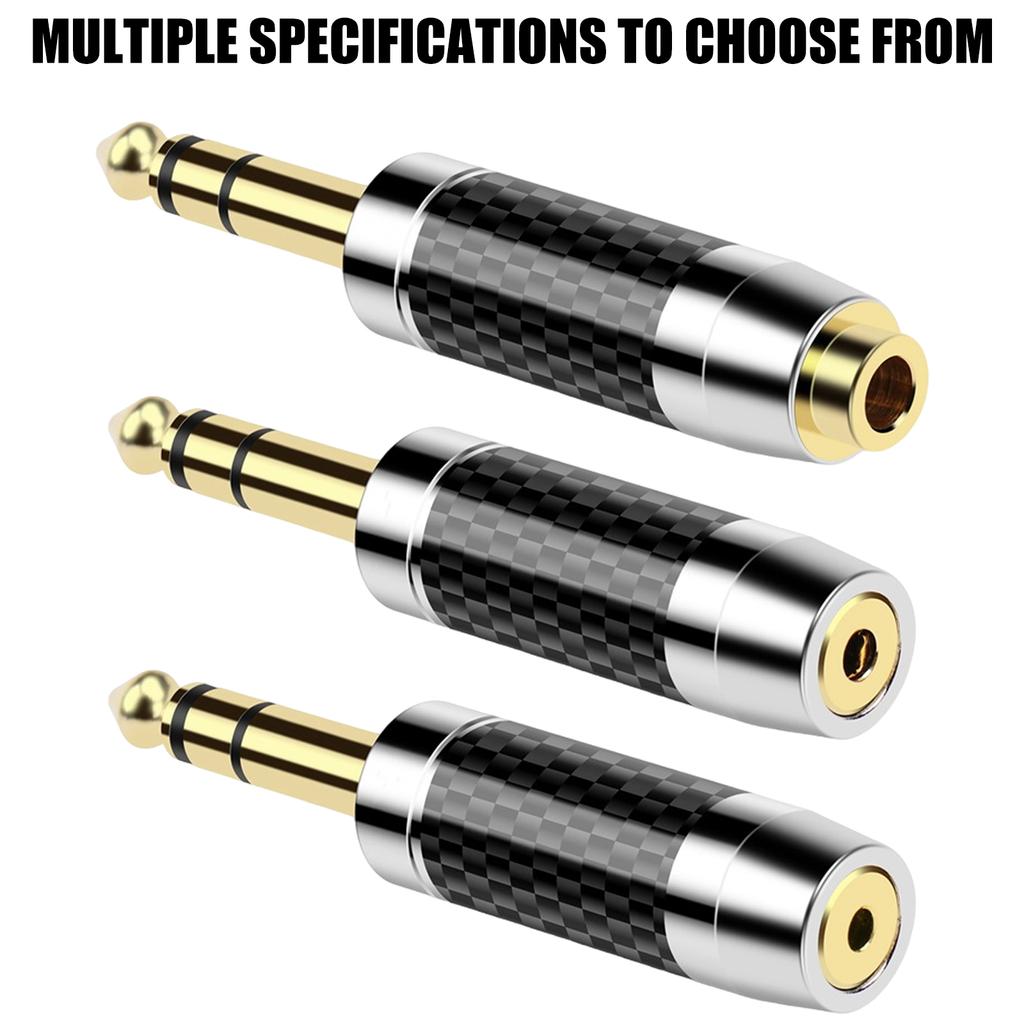6,35 мм на 2,5 3,5 4,4 мм стерео аудио адаптер для наушников позолоченный разъем конвертер для микрофона и наушников