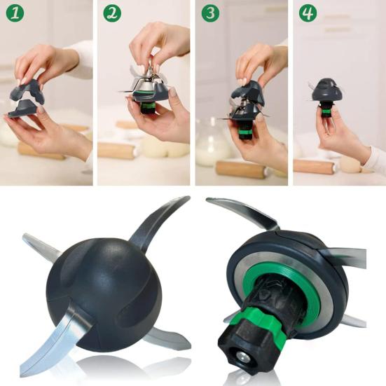 Защитный чехол для лезвия Прочный защитный чехол для режущей головки для замешивания теста для TM5/TM6/Thermomix-Zubehor