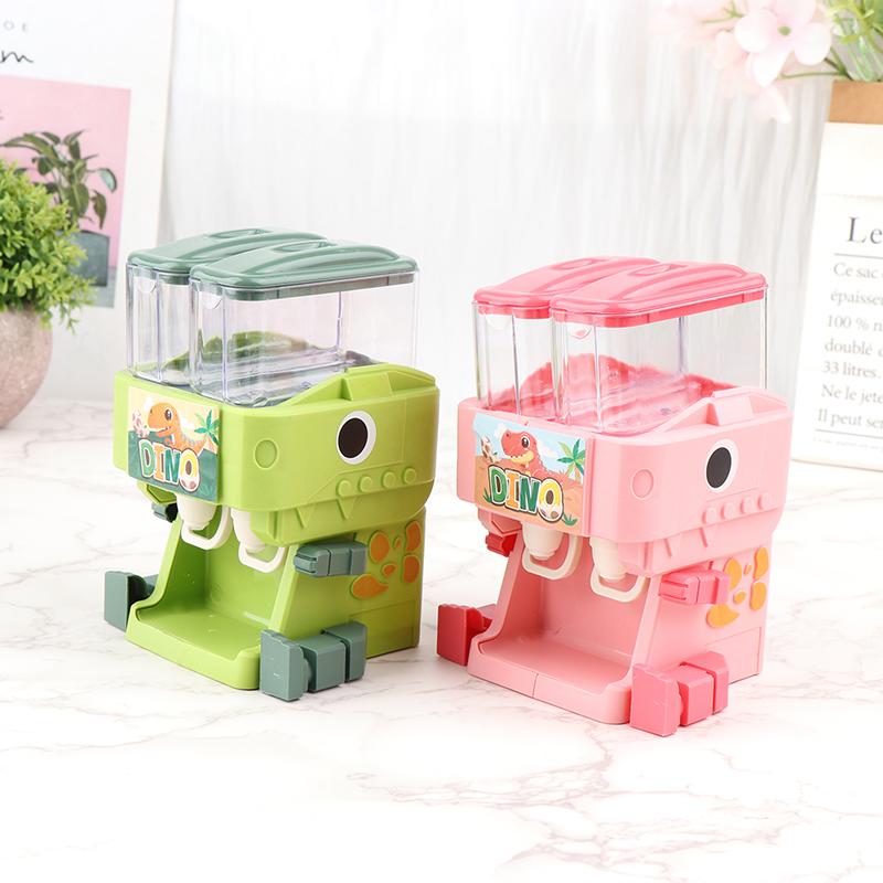 Мультяшный динозавр, игрушечный диспенсер для воды, милый фонтанчик для питья сока и молока, имитация кухонной игрушки, машина для питья для детей