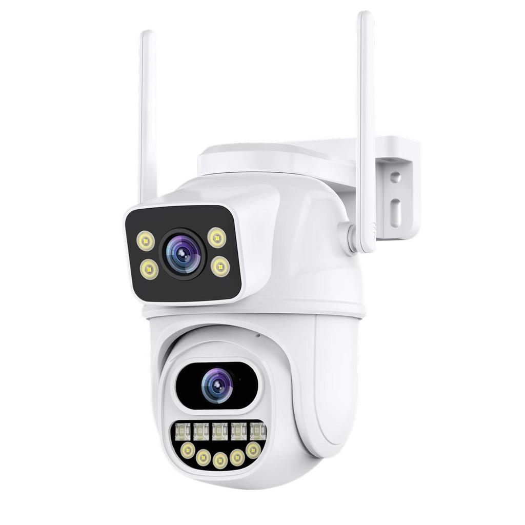 ICSEE Двойной экран 9MP 5x Zoom HD WiFi Беспроводная камера видеонаблюдения Бинокуляр