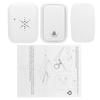 Battery Free Wireless Doorbell Remote Control 150m Range 38 Melodies 433MHZ ABS AC