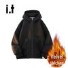 :CHOCOOLATEit Men's Casual Hooded Cardigan Sweatshirt