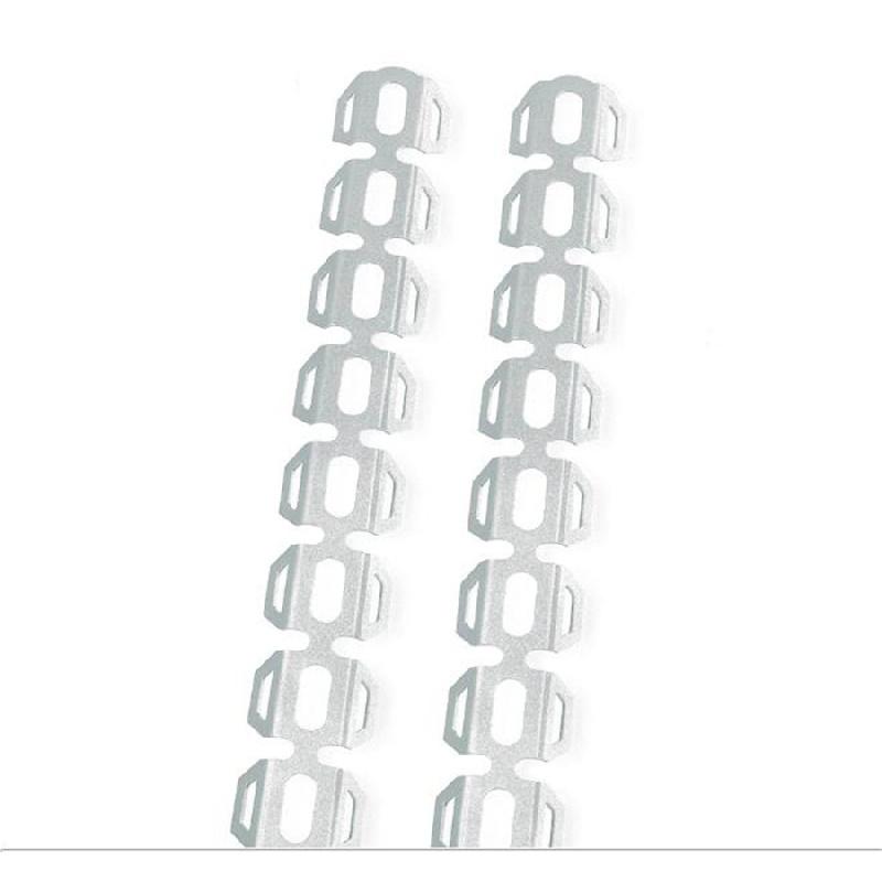 Titanium-coated universal Motorcycle exhaust shield that protects against heat