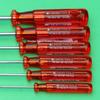 Плоские отвертки серии 100 от Swiss PB Tools: Размеры 00-4