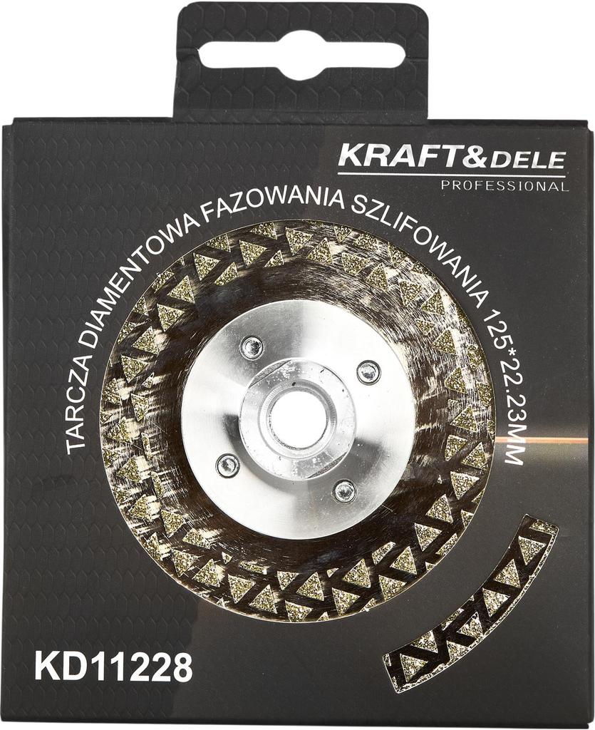 Diamond disc for chamfering and grinding tiles 125mm KD11228
