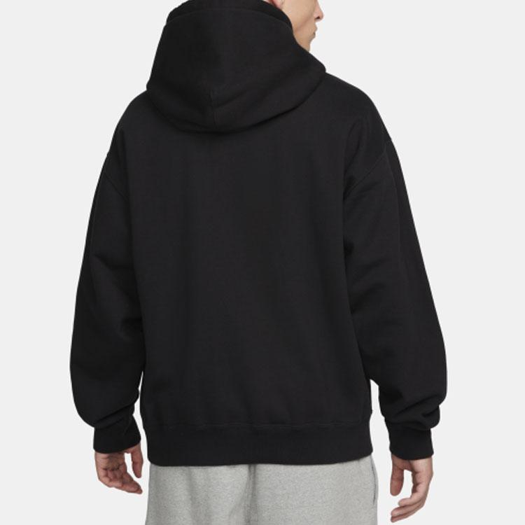 Nike Унисекс Худи Stussy Черное Вареное DN4029-010
