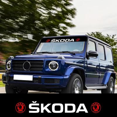 Автомобильная наклейка Декоративная 3D наклейка на переднее и заднее крыло автомобиля Для Skoda