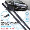 Автомобильные передние щетки стеклоочистителя для Renault Laguna X91 MK3 2008 2009 2010 2011 2012 2013 2014 2015 лобовое стекло автомобиля