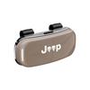 Portable Glasses Case Car Sun Visor Sunglasses Storage Box For Jeep Wrangler JK Gladiator Renegade Grand Cherokee Avenger Decal AJX1