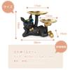 SENJWARM Brand Lying Dog Holding Two Charming Funny Funny Dog French Bulldog Double Day Convenient Tabletop Key Entryway Interior Glasses Storage for